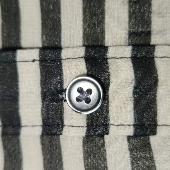 Vintage Sheer Striped Blouse - Picture 14 of 14